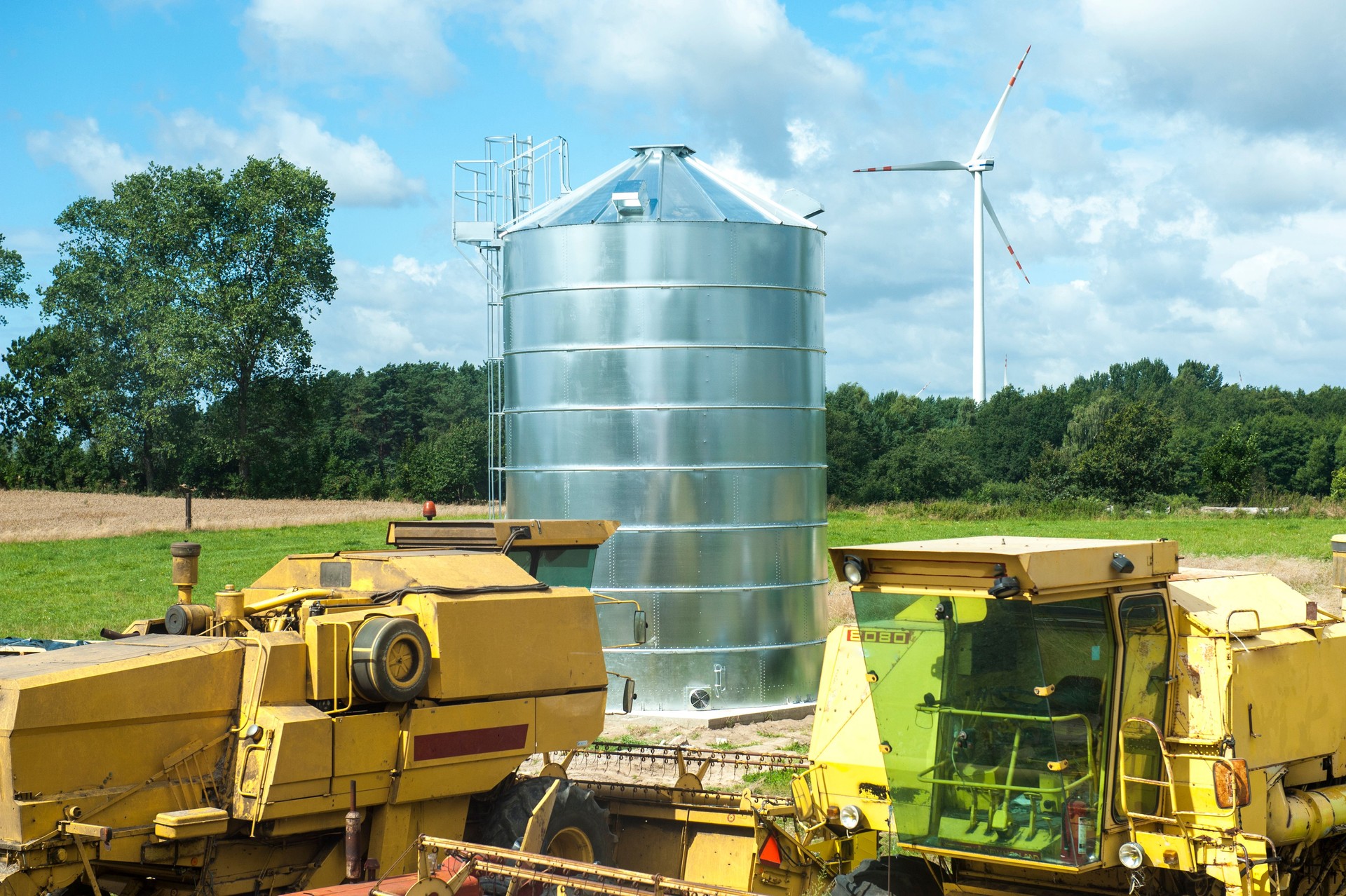 silo de grano